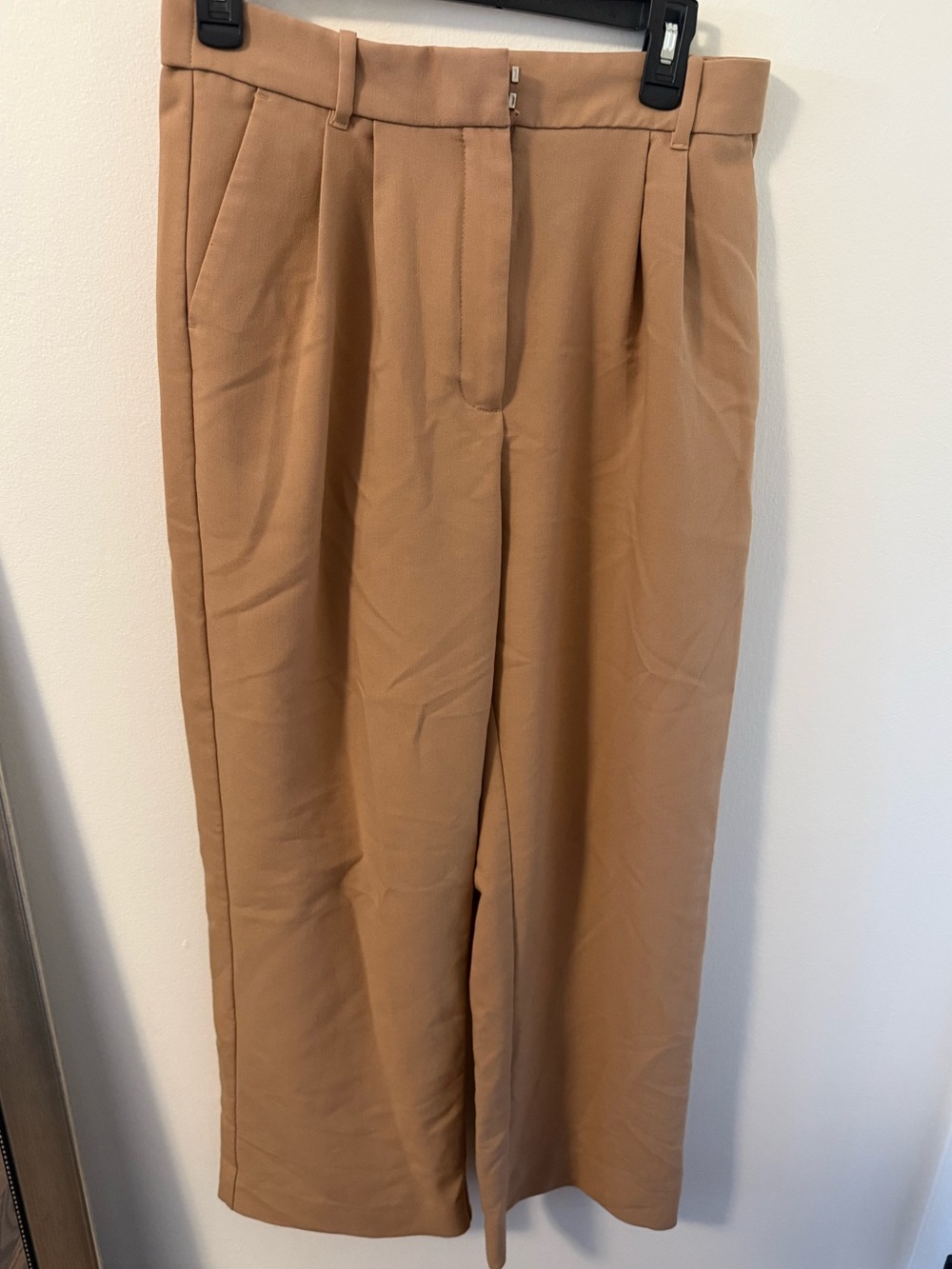 Abercrombie & Fitch Tan High-Rise Pants